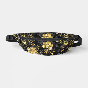 Seamless with jewelry orchids fanny pack
