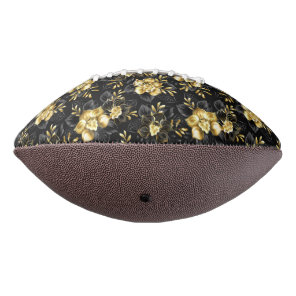 Seamless with jewelry orchids football
