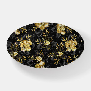 Seamless with jewelry orchids paperweight