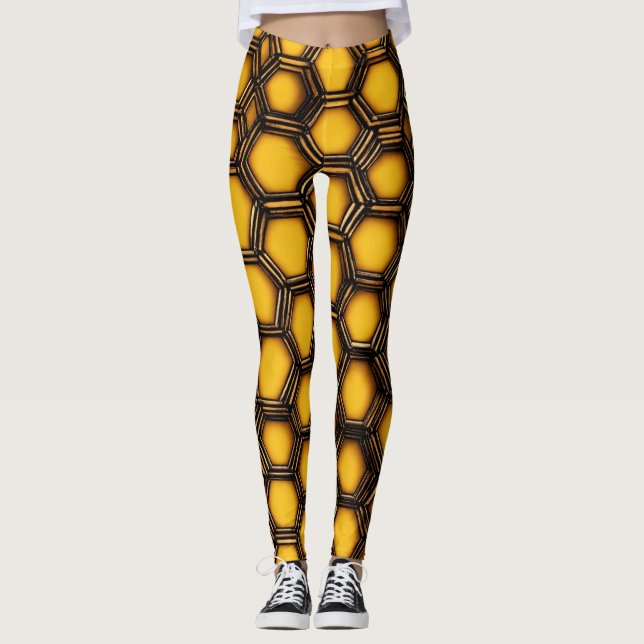 Seamless Workout Leggings – Tummy Control & Squat  (Front)