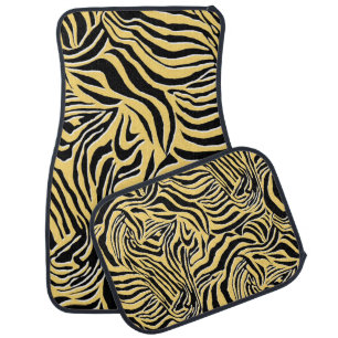 Seamless zebra pattern, animal. wallpaper,abstract car floor mat