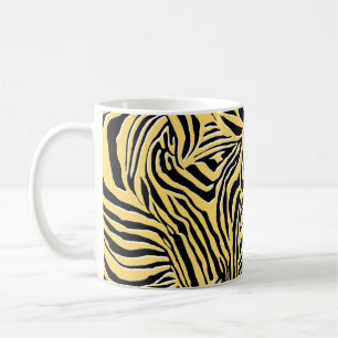 Seamless zebra pattern, animal. wallpaper,abstract coffee mug
