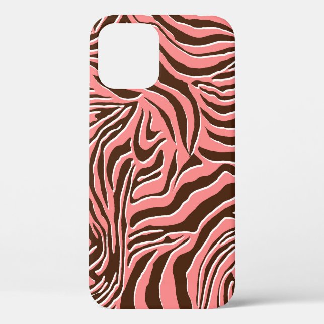 Seamless zebra print pattern Case-Mate iPhone case (Back)