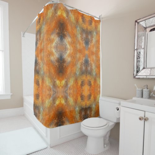SeamlessTile Shower Curtain