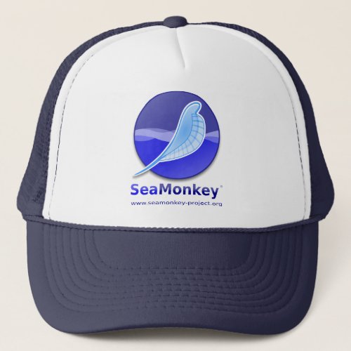 SeaMonkey Project _ Vertical Logo Trucker Hat