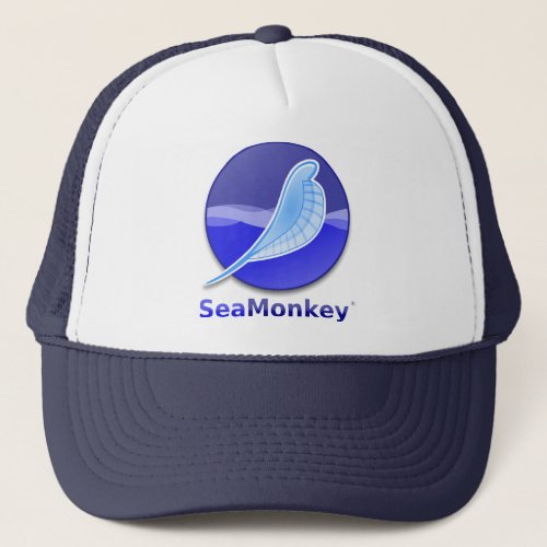 SeaMonkey Text Logo Trucker Hat