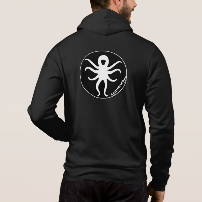 Seamonster Zip Hoodie (Back)
