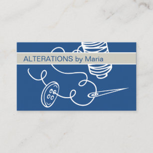 Tailors Measuring Tape Sewing Business Card, Zazzle