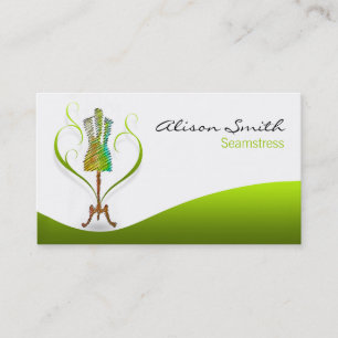 Seamstress business card