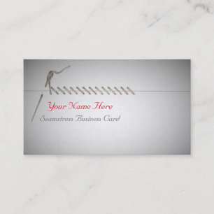 Seamstress Business Card