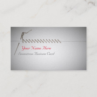 Seamstress Business Card