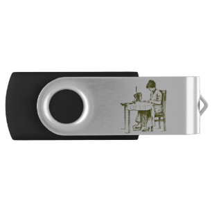 Seamstress design flash drive