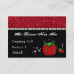 Seamstress Glam Business Card at Zazzle