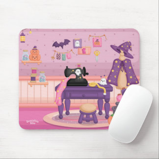 Seamstress Halloween Mouse Pad