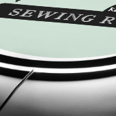  Seamstress Quilter Sewing Machine LED Sign (Edge)