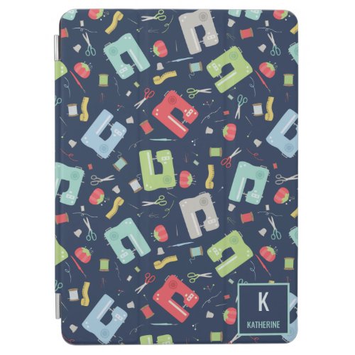 Seamstress Sewing Machine Sewing Notions Pattern iPad Air Cover