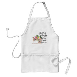 Seamstress - She Works Willingly Adult Apron