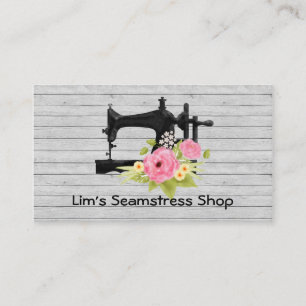 Seamstress Shop Business Card