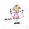 Seamstress Stick Figure