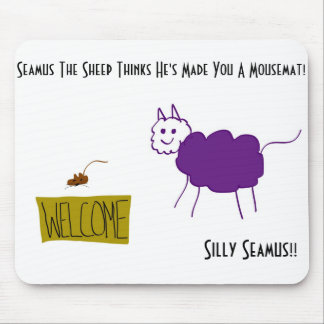 Seamus The Sheep Mousemat (without handrest) Mouse Pad