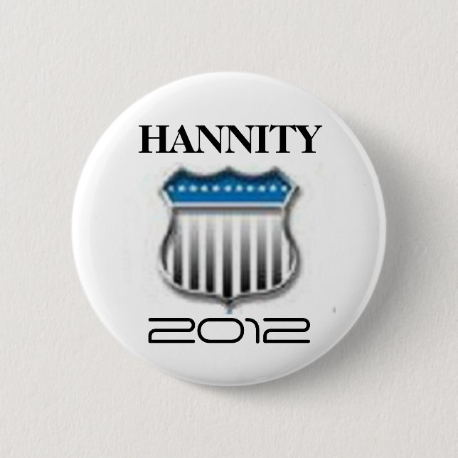 Sean Hannity 2012 Button (Front)