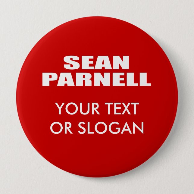 SEAN PARNELL FOR GOVERNOR BUTTON (Front)