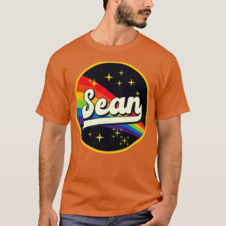 Sean Rainbow In Space Vintage Style T-Shirt