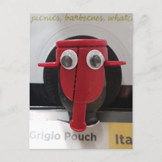 Sean The Sheep wine bag ... Postcard