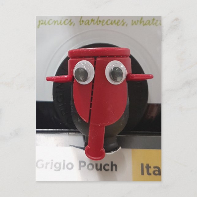 Sean The Sheep wine bag ... Postcard (Front)