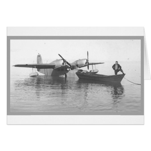 seaplane and boat cards (Front Horizontal)