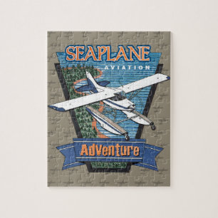 Seaplane Aviation Adventure Jigsaw Puzzle