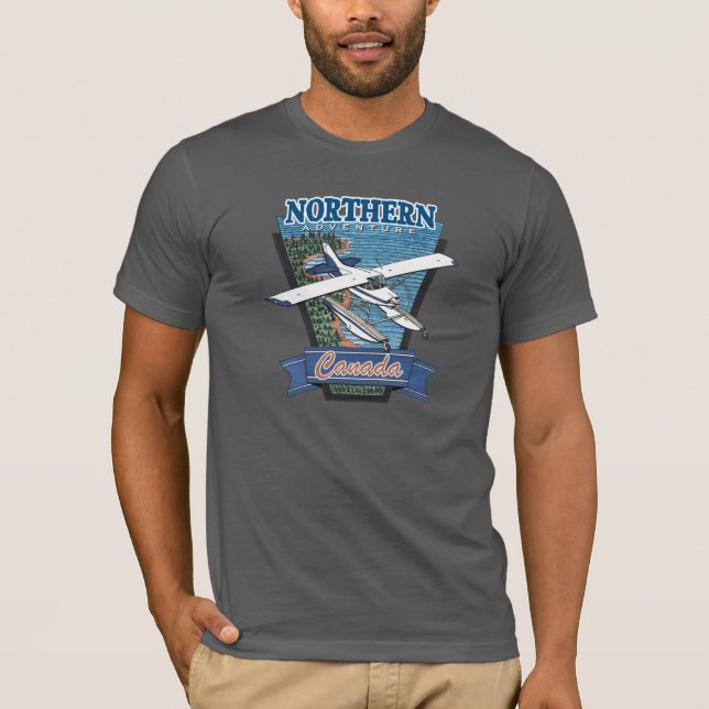 Seaplane Aviation Adventure T-Shirt (Front)