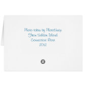Seaplane Notecard (Back Horizontal)