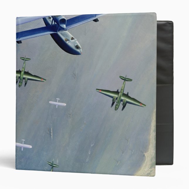 Seaplanes, 1933 3 ring binder (Front/Inside)