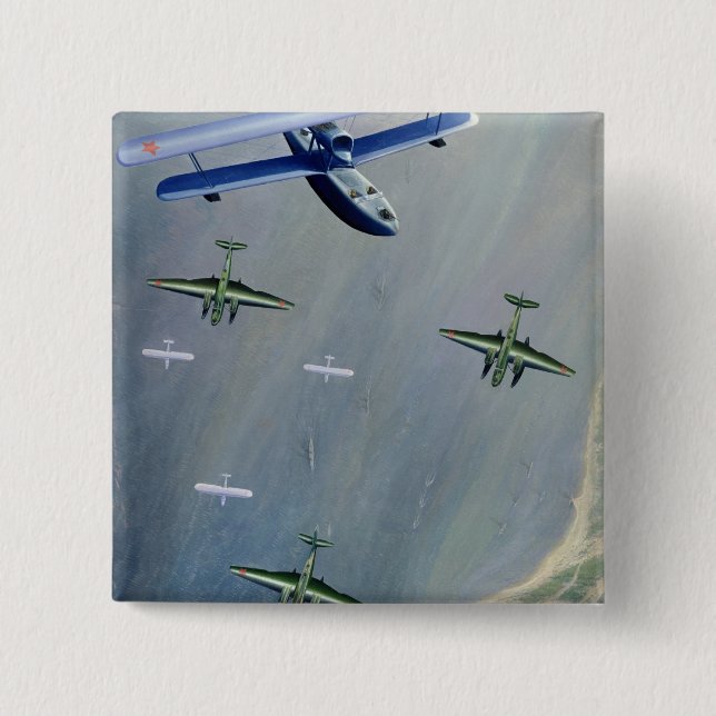 Seaplanes, 1933 pinback button (Front)