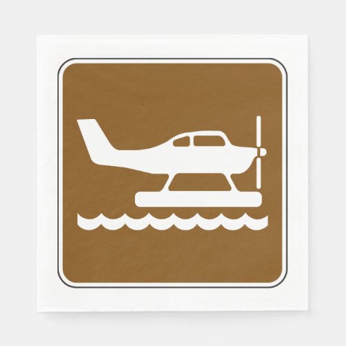 Seaplanes Sign Napkins