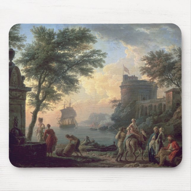 Seaport, 1763 mouse pad (Front)