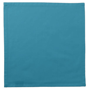 Seaport Blue Dark Teal 2015 Color Trend Template Cloth Napkin