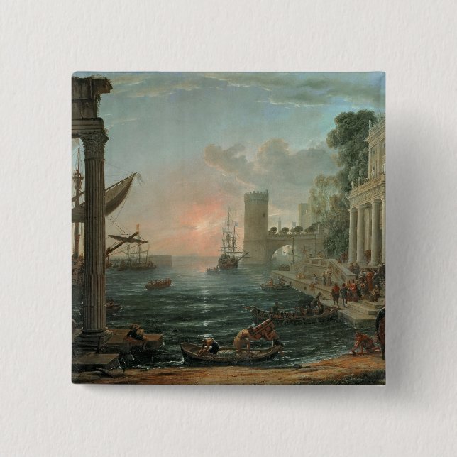 Seaport with the Embarkation Button (Front)