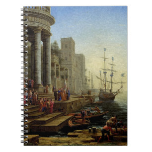 Seaport with the Embarkation of Saint Ursula Notebook