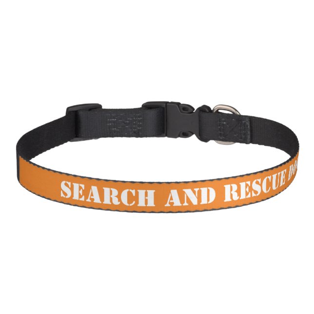 Search And Rescue Dog Collar (Front)