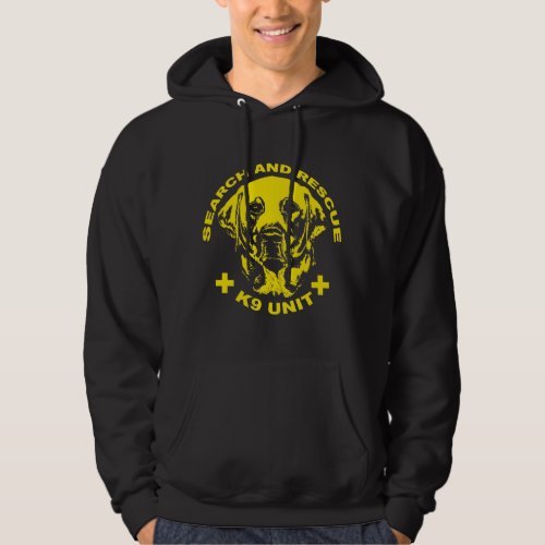 Search and rescue K9  unit Hoodie