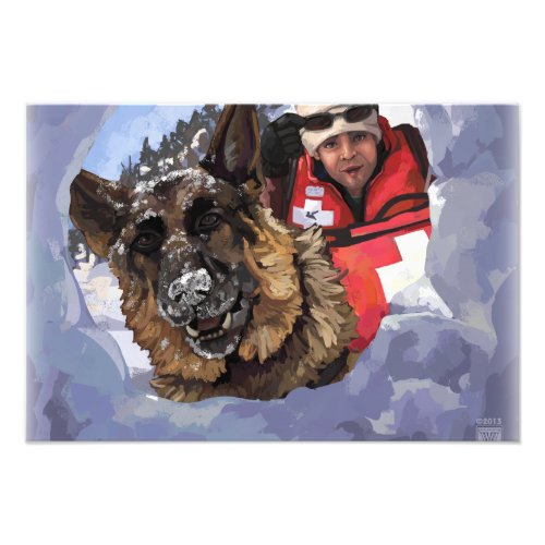 Search and Rescue Photo Print