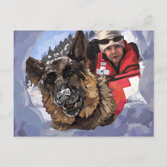 Search and Rescue Postcard (Front)