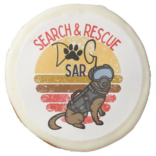 Search and Rescue SAR K_9 Professional Dogs Team  Sugar Cookie