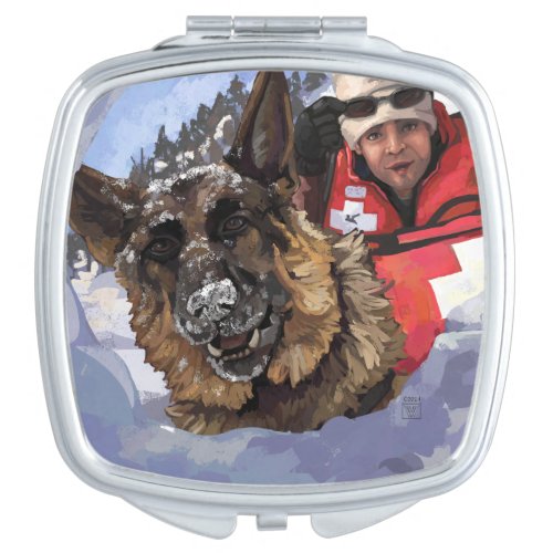 Search and Rescue Vanity Mirror