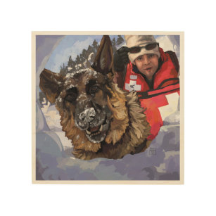 Search and Rescue Wood Wall Art