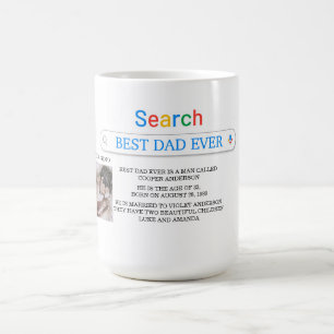 Search Engine Color Best Dad Ever Coffee Mug