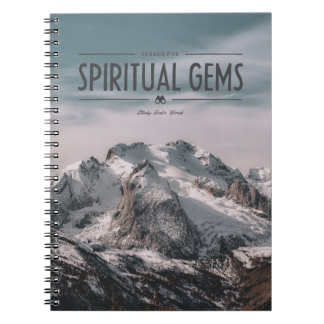 Search for Spiritual Gems Notebook