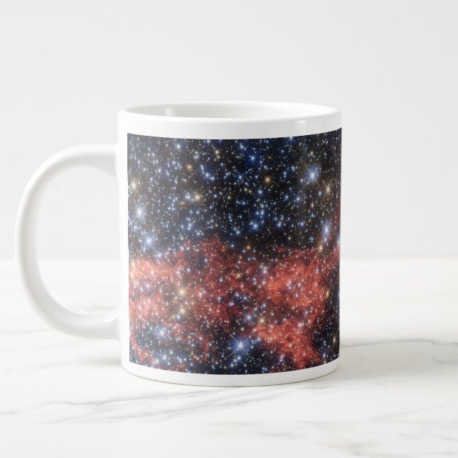 Search For Stellar Survivor Of Supernova Explosion Giant Coffee Mug (Left)